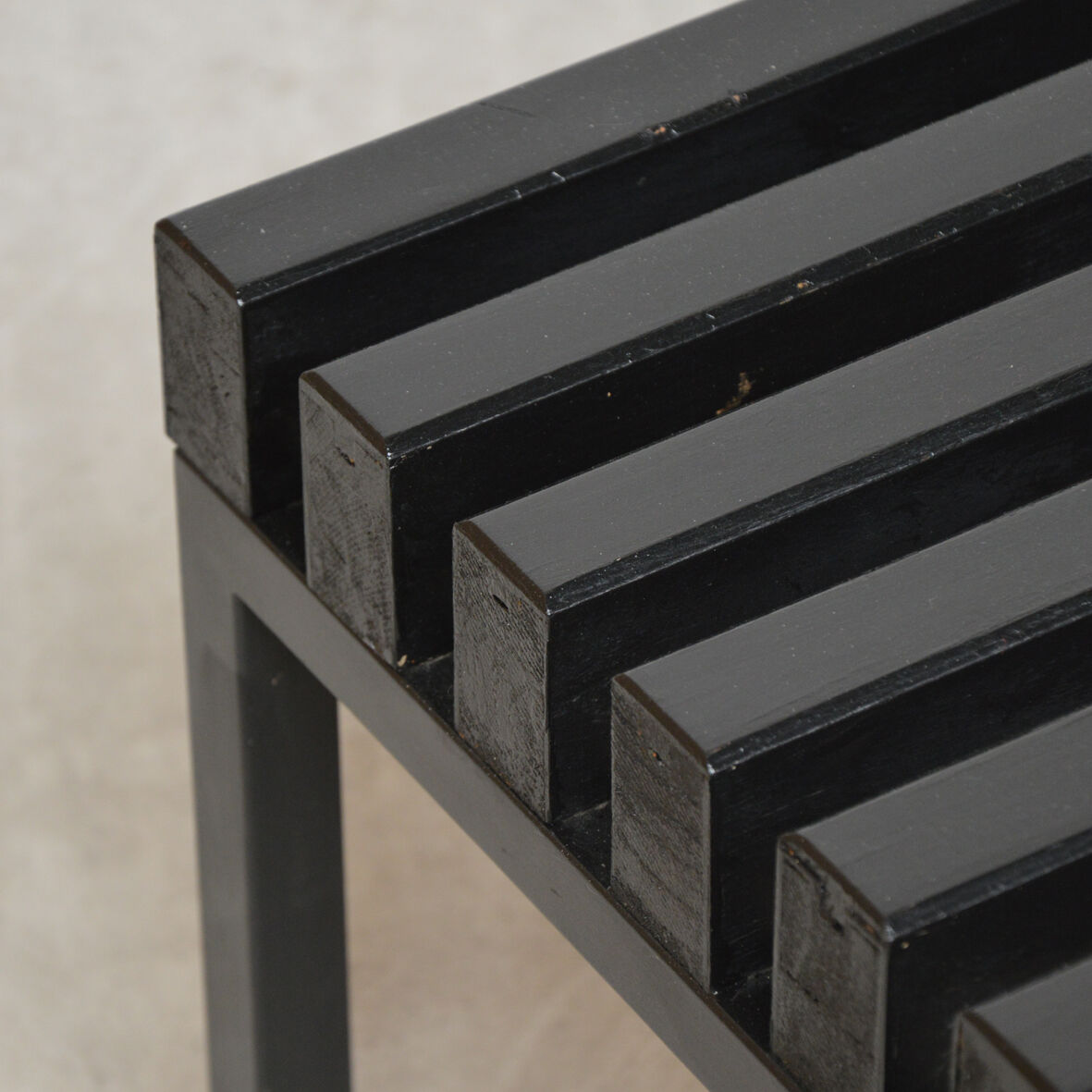 Scandinavian coffee table bench, 1960