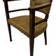 Art Deco chair minimalist oak wicker minimalist design