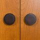 Scandinavian mid century oak wall unit with backlit, Denmark 1970s