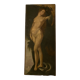 Oil on canvas nude woman XVIII signed