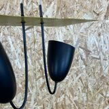 50s 60s stilnovo lamp light bauhaus mid century sheet metal design 60s 50s