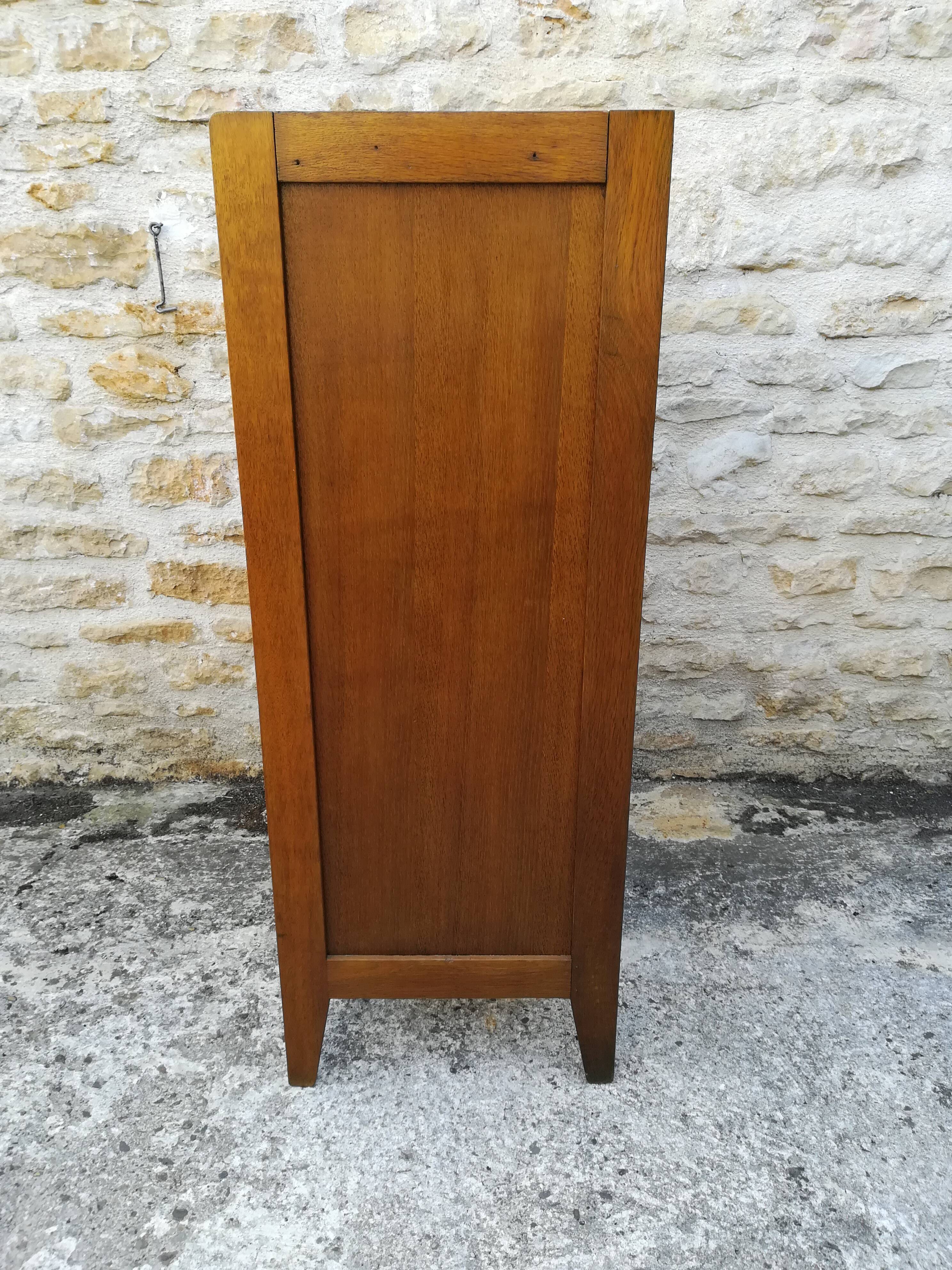 Vintage chiffonier with five drawers