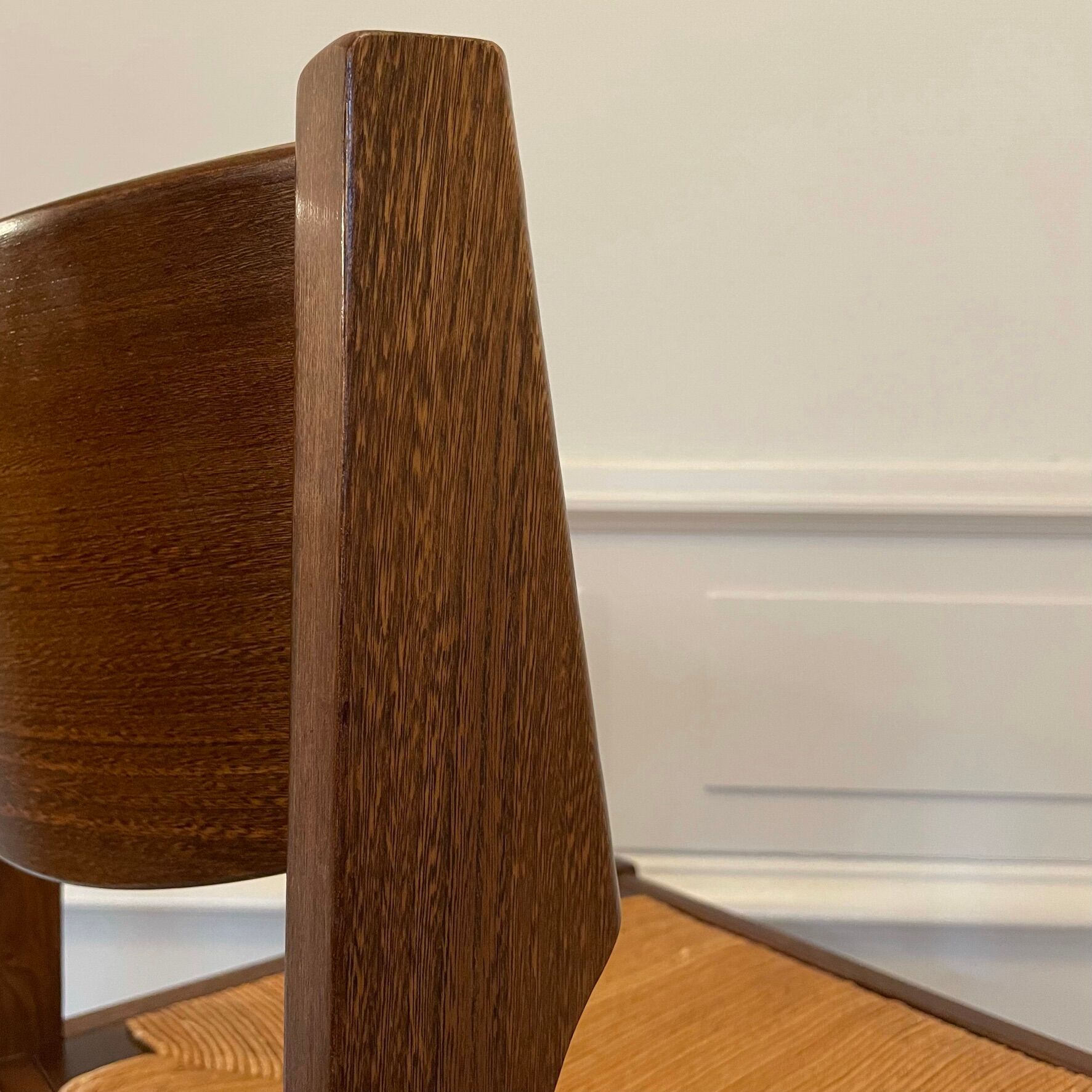 Set 4 Baumann chairs, seat mulch, 1970