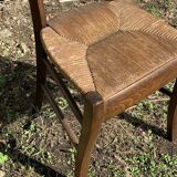 Vintage straw chair