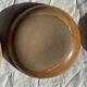 11 assiettes creuses artisanales vintage en grès mat