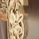 Carved wooden frame. carved wooden frame with floral motifs.