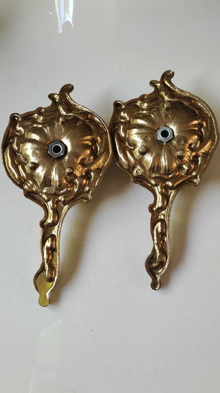 Handheld candlesticks Louis XV