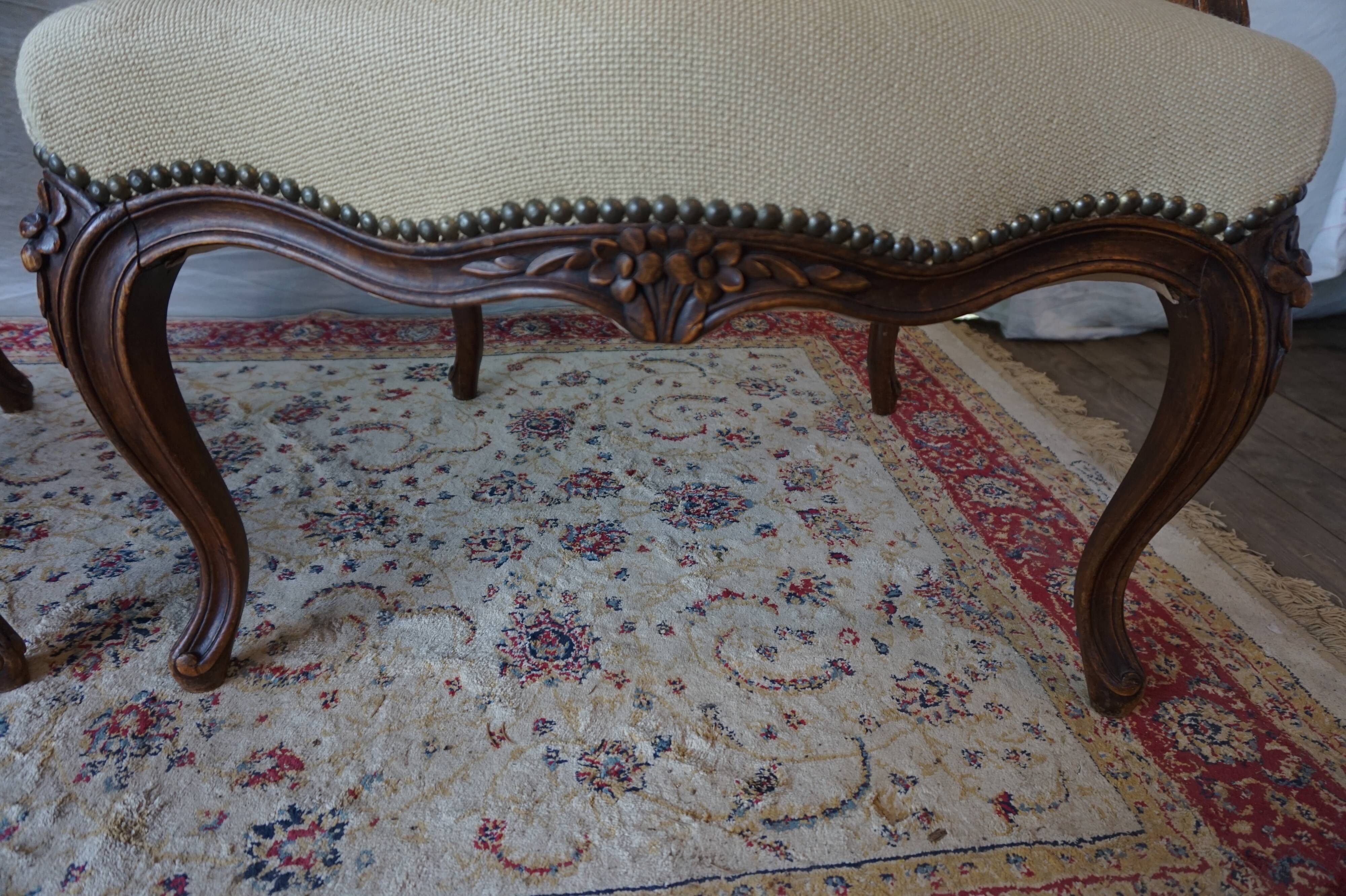 Pair of Louis XV armchairs