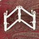 Antique wall-mounted coat rack