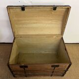 Antique wooden trunk