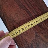 Mini footstool with vintage twisted legs.