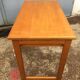 Vintage desk with Scandinavian-style wooden sled feet