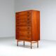Commode Borge Mogensen en teck Soborg Mobelfabrik Danemark 1960