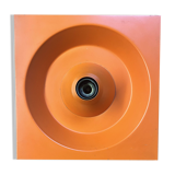 Orange wall lamp Klaus Hempel Kaiser Leuchten, 1970