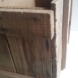 Transport case L58xD30,5xH34cm wood storage