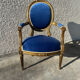 Fauteuil médaillon styl louis XVI