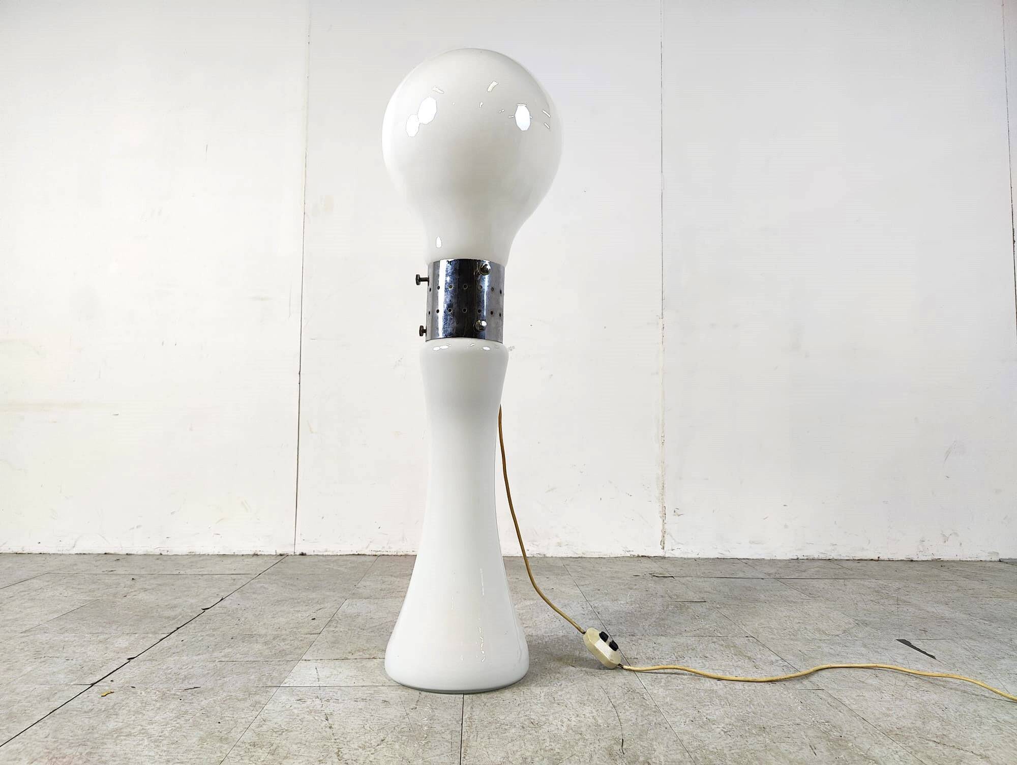 Birillo floor lamp by Carlo Nason for Mazzega, 1960s