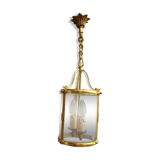 Lanterne en bronze de style Louis XVI en état de marche