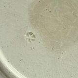 4 plates slip eglantine Massier Vallauris