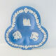 Small Wedgwood blue jasperware trinket dish – England