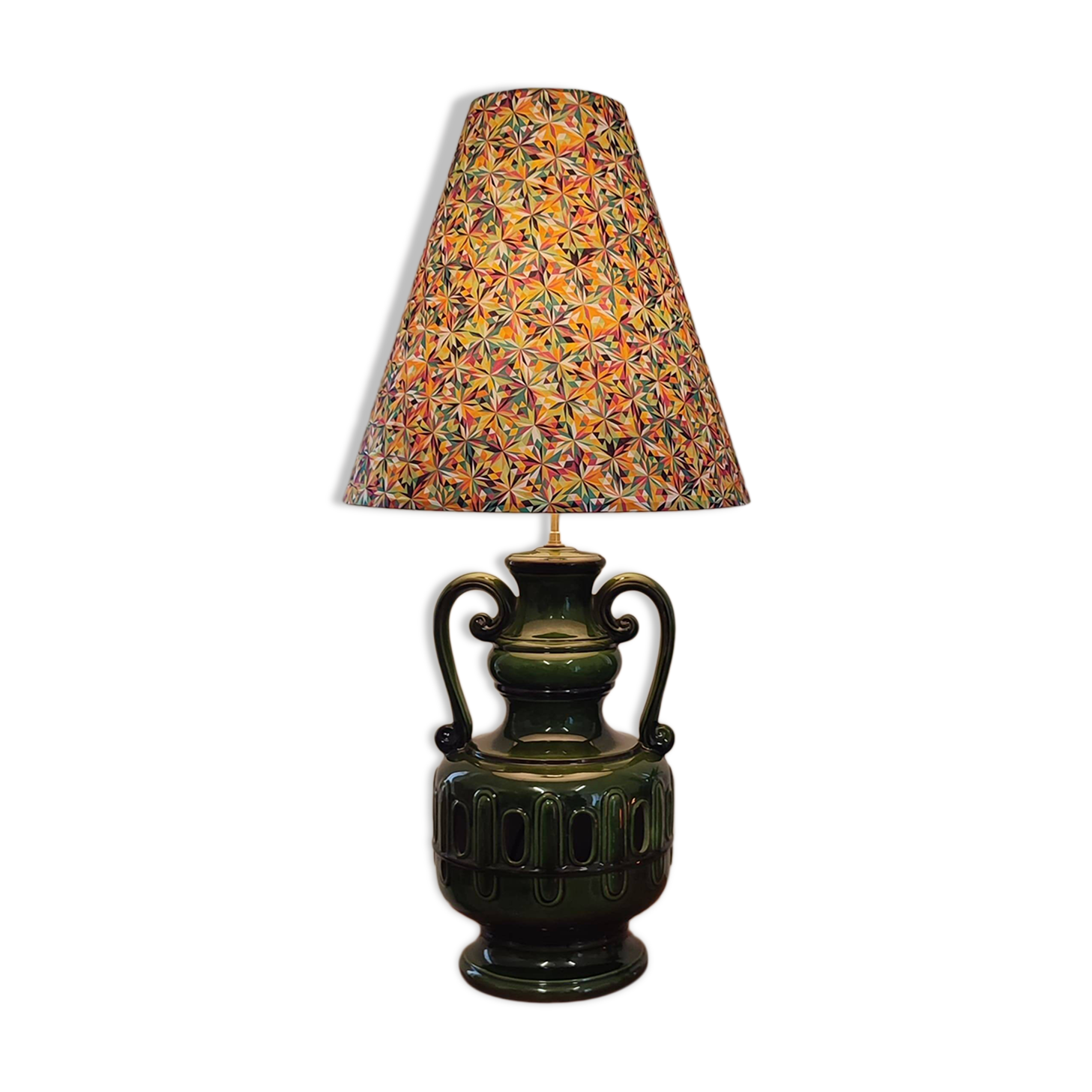 Vintage olive lamp