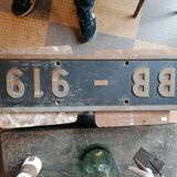 Plaque locomotive BB