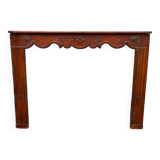 Wood fireplace
