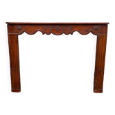 Wood fireplace