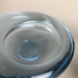 Set of 2 Glass Shell Bowl Elements by Per Lutken for Holmegaard, Denmark, 1960s