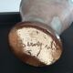 Signed vintage ceramic bouquet vase