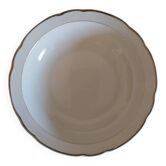 Old Large Hollow Dish Digoin Sarreguemines