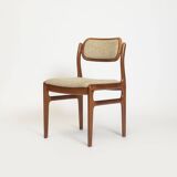 Set of 4 Danish teak dining chairs by Johannes Andersen for Uldum Møbelfabr