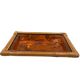 Hollywood regency bamboo tray, Italy 1970s