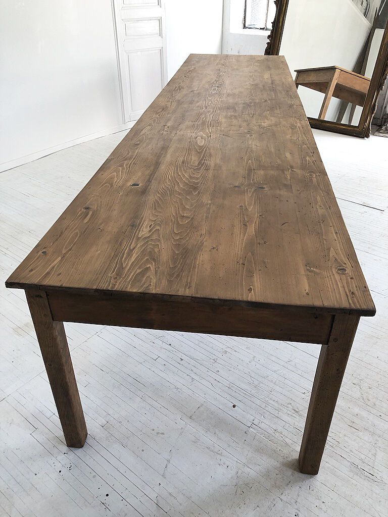 Pine farm table 4m