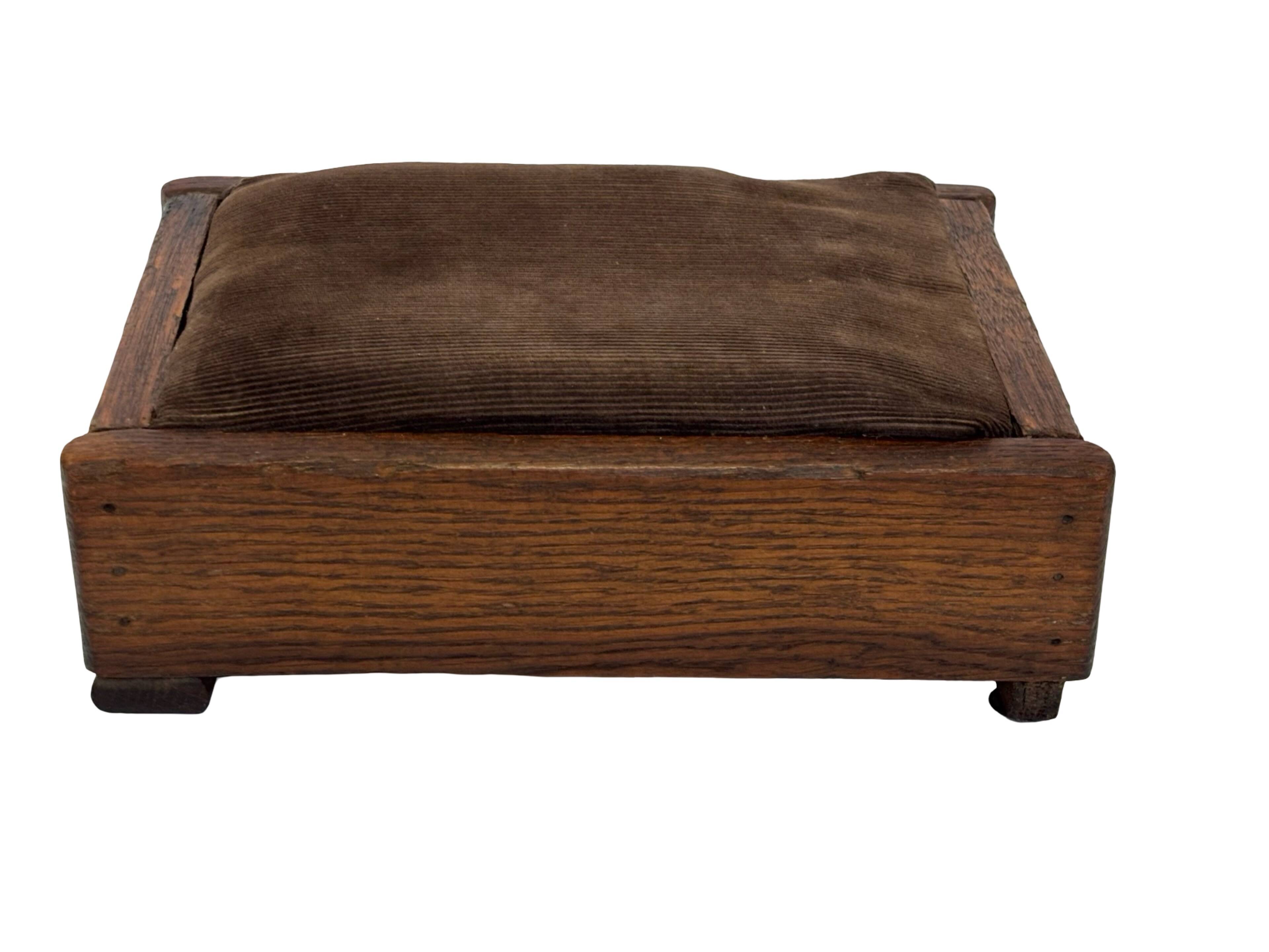 Art Deco footstool foot rest minimalist 30's design