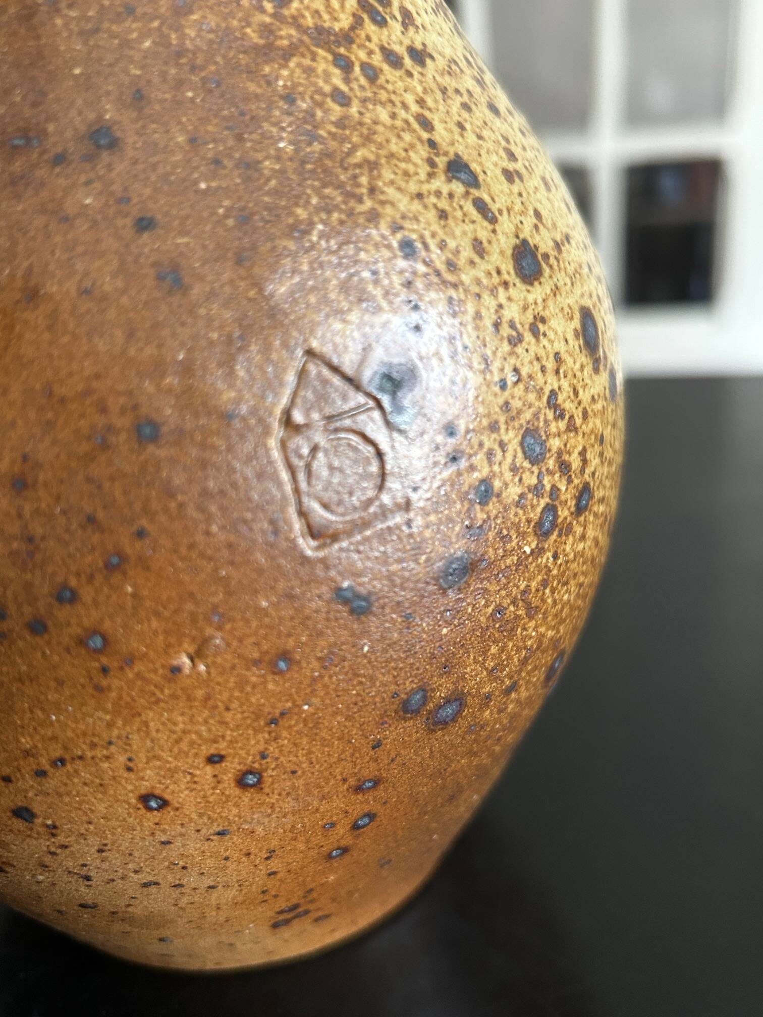 tea or coffee service in stoneware by Charles Gaudry