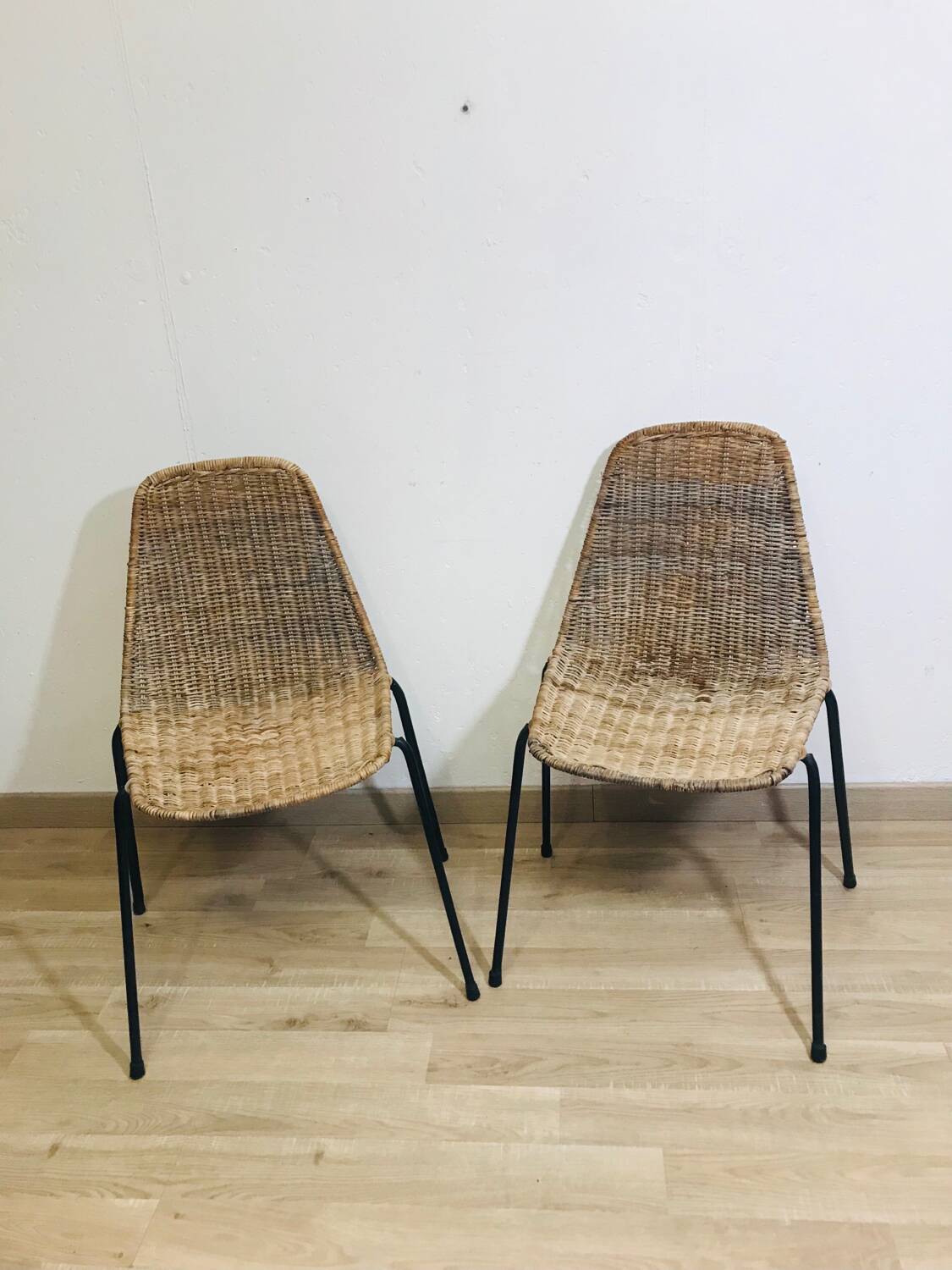 Pair of Gian Franco Legler chairs