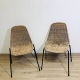 Pair of Gian Franco Legler chairs
