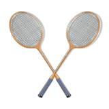 Paire de raquettes de badmington