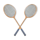 Paire de raquettes de badmington