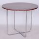 Czech Bauhaus Chrome Dining Table and Chairs attributed to Hynek Gottwald, 1930s, Set of 5