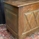 17th century louis XIII diamond-tipped chest