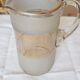 Pitcher with gilding