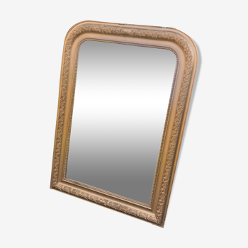 Golden mirror Louis Philippe 19th 104x77cm