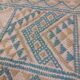 Tunisian Berber Rug - Margoum Rug - Handwoven Wool - 210x160 cm