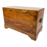 Antique solid teak chest