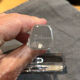 Set of 12 crystal knife rests by Daum - 1960