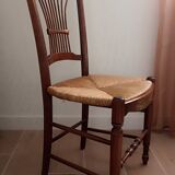 Rustic chair “Gerbe” model