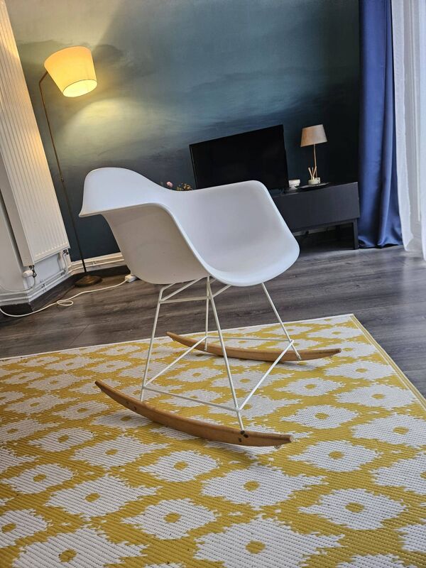 Rocking chair de 1950 designer Charles et Ray Eames
