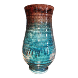 Stoneware ceramic vase with color gradient from the Accolay workshop